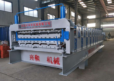 China rolo da dupla camada 4Ton que forma a máquina com material de rolamento do aço carbono 45 fornecedor