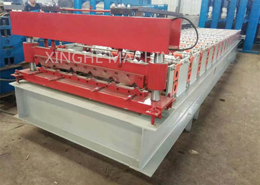 China Rolo de aço do parafuso prisioneiro de PPGI que forma a máquina com a máquina de corte da chapa de aço fornecedor