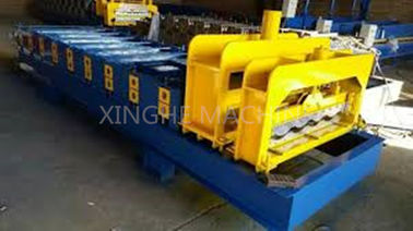 China rolo do telhado 3kw que forma o equipamento/telhas que faz a máquina com os 9 rolos das fileiras fornecedor