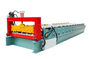 China Telhado automático do metal que forma a máquina que faz 840 telhas de aço coloridas largura fornecedor
