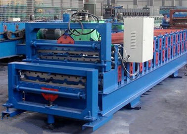 China rolo da dupla camada 380V que forma a máquina, telhando o rolo da folha que forma a máquina  fornecedor