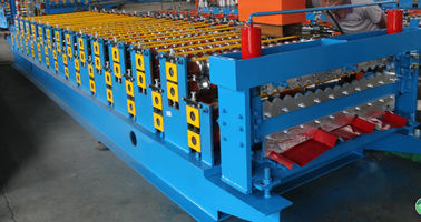 China 3kw coloriu a máquina de formação ondulada de aço com capacidade de carga de 5 toneladas fornecedor