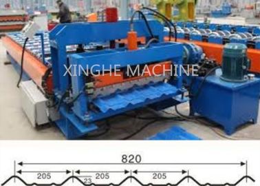 China Perfil de aço vitrificado automático modelo da telha 820 que dobra-se formando a máquina fornecedor