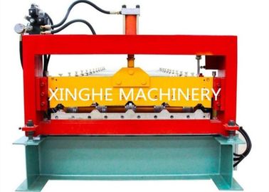 China Zinco automático do PLC que telha o rolo da dupla camada que forma o painel da máquina/telhado que forma a máquina fornecedor