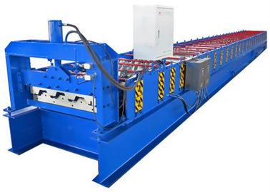 China 380V galvanizou o rolo da plataforma do piso de aço que forma a máquina com os 23 rolos das fileiras fornecedor