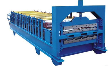 China Rolo de aço do parafuso prisioneiro do SOLDADO automático que forma a máquina com a máquina hidráulica de Decoiler fornecedor